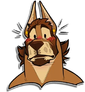 Telegram sticker 😳 Evan & Friends by Kihu.club)