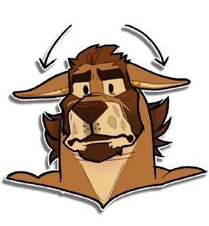 Telegram sticker 😖 Evan & Friends by Kihu.club)