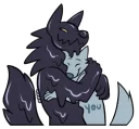 Video sticker 🤗 Caou the Latex Werewolf