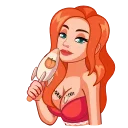 Telegram sticker 💋 PornRocket