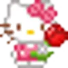 Video sticker 🌹 pixel spring ➜ @...