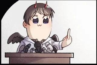 Telegram sticker 🌟 𝗢𝗥𝗩 𝗠𝗘𝗠𝗘  @StickersOnWay