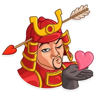 Video sticker 😘 Samurai