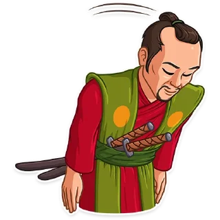 Telegram sticker 👋 Samurai