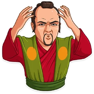 Telegram sticker 🤯 Samurai