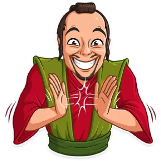 Video sticker 👏 Samurai