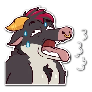 Video sticker 🥴 Malboro the bull by Johnny Hayashi