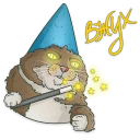 Telegram sticker 🐱 🚩флажок