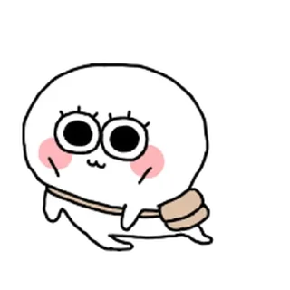 Sticker ⭐ 동그리는 일하기 싫다 @moe_sticker_bot