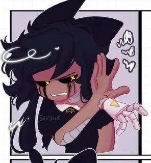 Telegram sticker 🌟 Cyn murder drones by @esme_inc