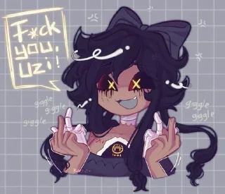 Telegram sticker 🌟 Cyn murder drones by @esme_inc