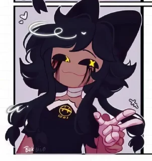 Telegram sticker 🌟 Cyn murder drones by @esme_inc