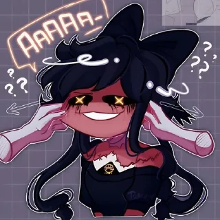 Telegram sticker 🌟 Cyn murder drones by @esme_inc
