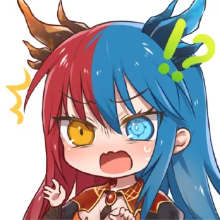 Telegram sticker ⁉️ Inferna Dragnis