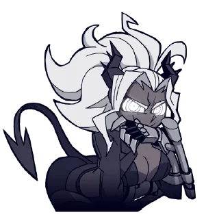 Video sticker ⛓️ Helltaker 🥞