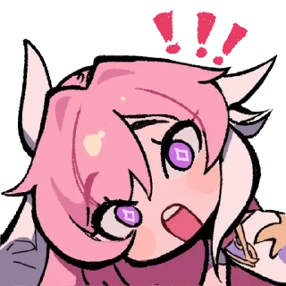 Video sticker 😧 Elysia stickers edition ✨✨ :: @fStikBot