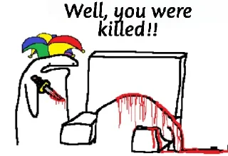 Sticker 🔪 Flork of cows p2 @Demonscary