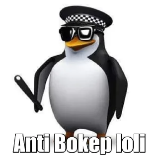 Телеграм стикер 👮‍♂️ PEJUANG BOKEP :: @fStikBot