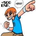 Telegram sticker 👍 Scott&Ramona