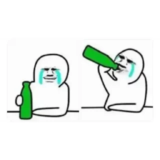Telegram sticker 😢 @sayedunmuntaka's Pack 2