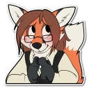 Telegram sticker 😖 British Red Fox