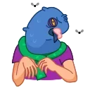 Video sticker 😵 Mr. Pigeon