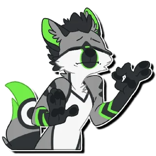 Telegram sticker 🤤 Dackerth by NelArts
