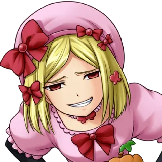 Telegram stiker 😁 Umineko no Naku Koro ni Chiru (うみねこのなく頃に散)