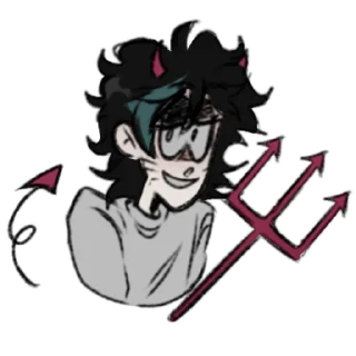 Telegram sticker 😈 15ммЧистых