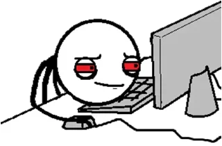 Телеграм стикер 😓 @round_stickers