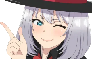 Telegram sticker 😉 Magical Sempai | @StickersOfAstora