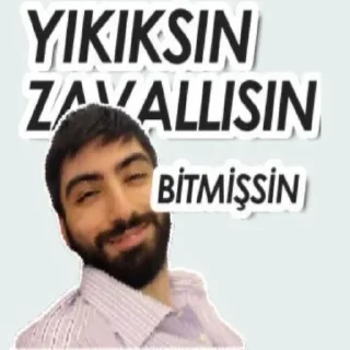 Telegram sticker 😌 Kadrolupsikopat𓅓