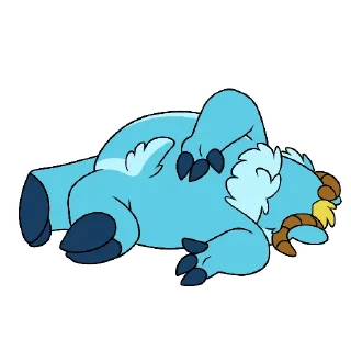 Telegram sticker ☠️ Rainy the Ram 🐏 @RainyRam
