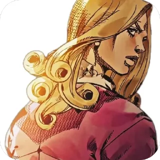Telegram sticker 🫥 D4C and Funny Valentine