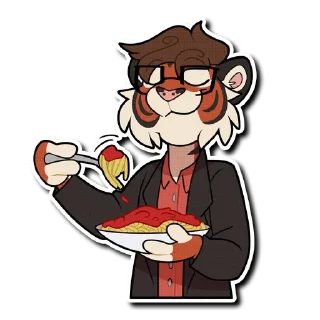 Telegram sticker 🍝 Isaac