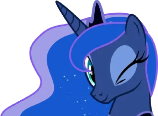 Sticker 😉 Princess Luna | @MyLittlePony_bots