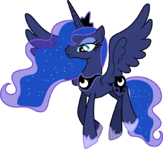 Video sticker 🪶 Princess Luna | @MyLittlePony_bots