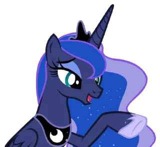 Video sticker 🆗 Princess Luna | @MyLittlePony_bots