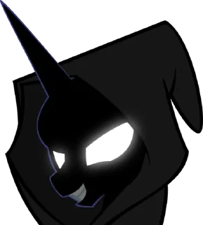 Telegram sticker 😱 Princess Luna | @MyLittlePony_bots