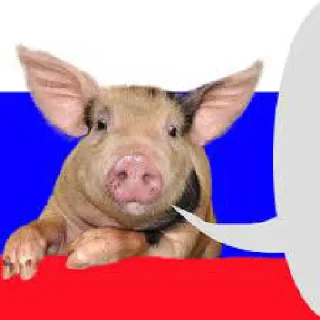 Telegram sticker 🤮 Унижение срусаков від пана Рачко