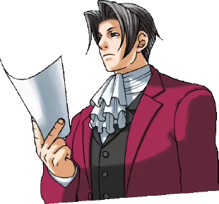 Video sticker 📄 Ace Attorney