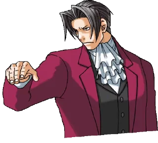Video sticker 😠 Ace Attorney