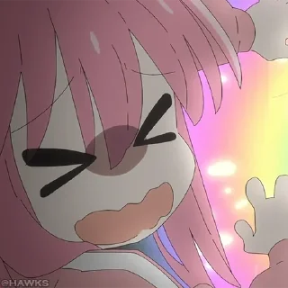 Telegram stiker 😊 Bocchi 🎸 (@TodorokiShouto)