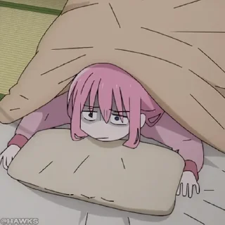 Telegram stiker 😊 Bocchi 🎸 (@TodorokiShouto)