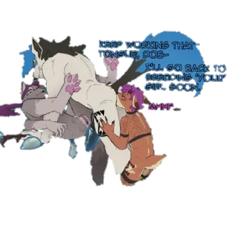Telegram sticker 📖 FurryCucks 👀🔐 :: @fStikBot