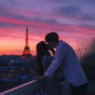 Sticker ❤️ ❤️Cute Couple❤️ |•| @ishq_wala_love |•| @Attitude_Network