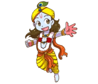 Video sticker ❤️ Vrindavan Vaasi • @HinduStickers