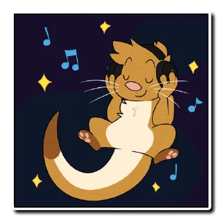 Telegram sticker 🎧 Matix