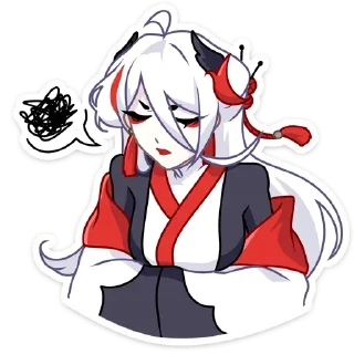 Telegram stiker 😞 Цуру @stickersvvk