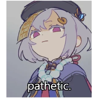 Telegram sticker 🤨 Цици by @anime_stickerr